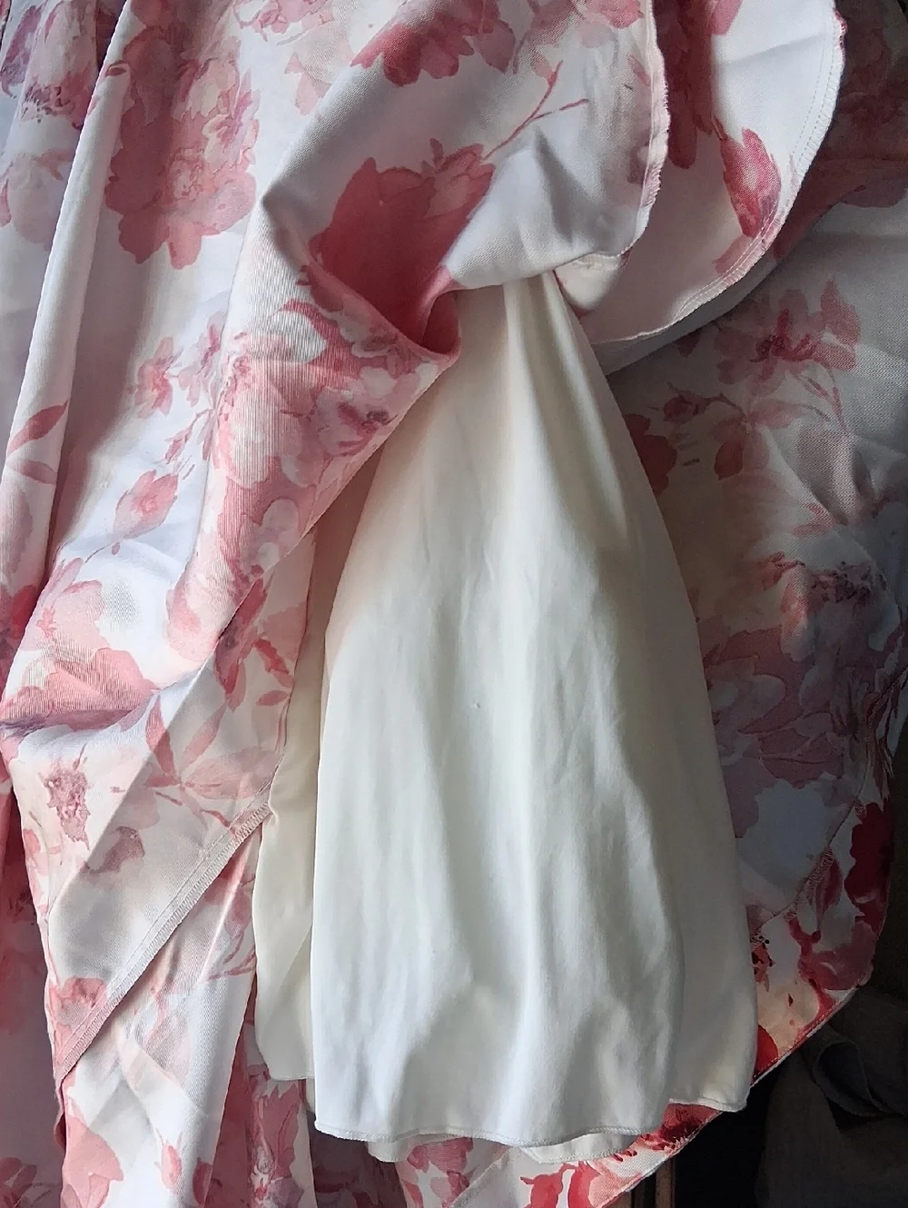 Xtraordinary Windsor Reds Floral High-Low Dress with Red Print Sz 5 Prom - Picture 14 of 16